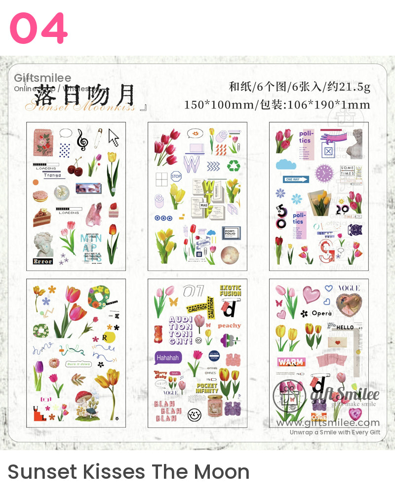 Temperature Journal Stickers | KS-SA-4274