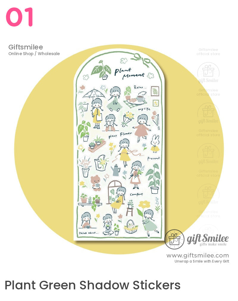 Lines And Color Blocks Sticker Sheets | KS-SA-4279