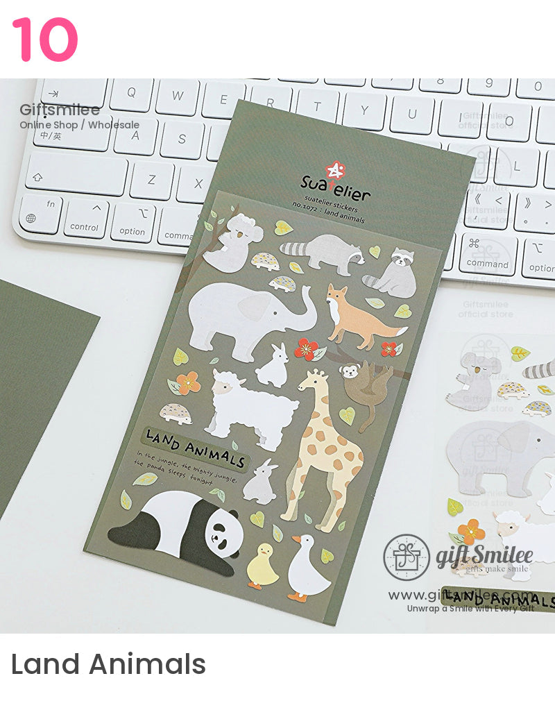 Epoxy Puffy Glossy 3D Sticker Sheet | KS-SA-4281