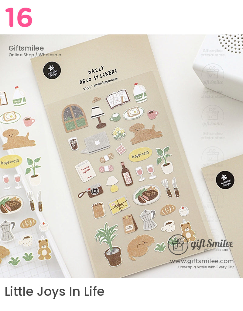 Epoxy Puffy Glossy 3D Sticker Sheet | KS-SA-4281