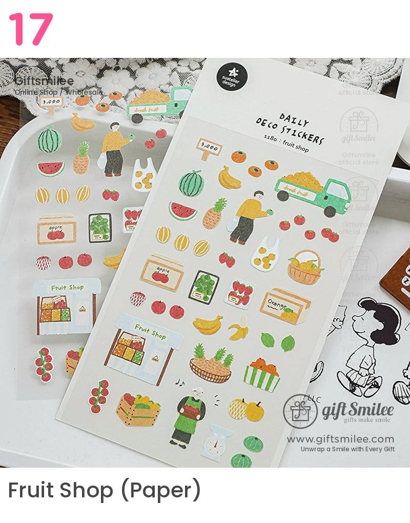 Epoxy Puffy Glossy 3D Sticker Sheet | KS-SA-4281