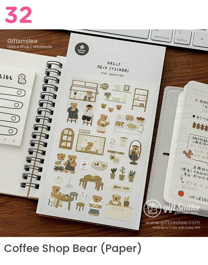 Epoxy Puffy Glossy 3D Sticker Sheet | KS-SA-4281