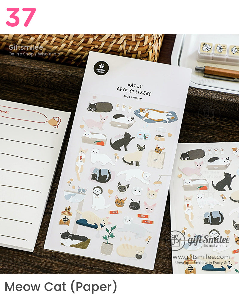 Epoxy Puffy Glossy 3D Sticker Sheet | KS-SA-4281