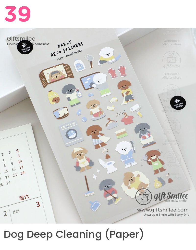 Epoxy Puffy Glossy 3D Sticker Sheet | KS-SA-4281