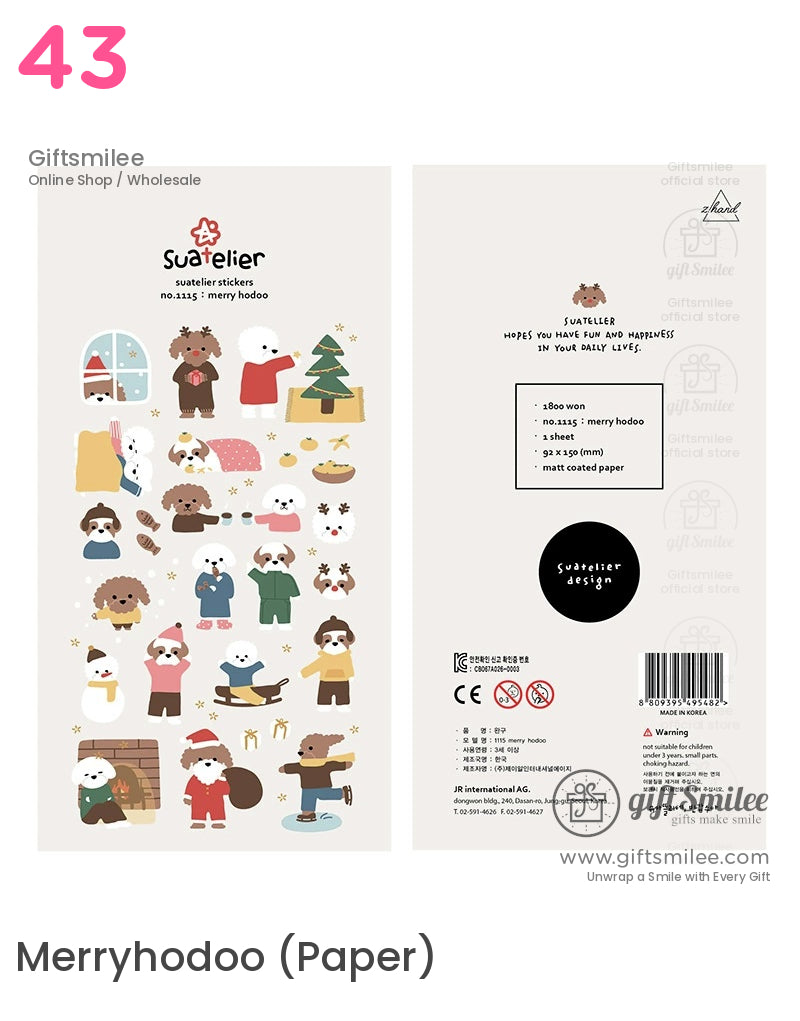 Epoxy Puffy Glossy 3D Sticker Sheet | KS-SA-4281