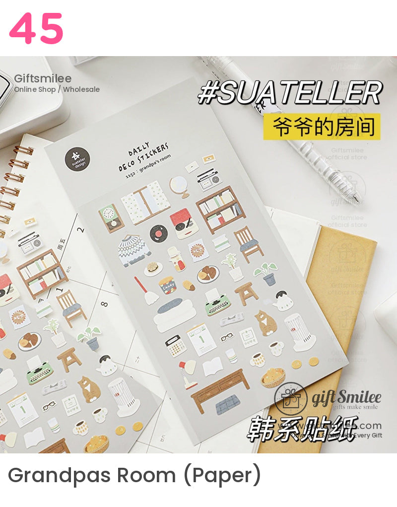 Epoxy Puffy Glossy 3D Sticker Sheet | KS-SA-4281