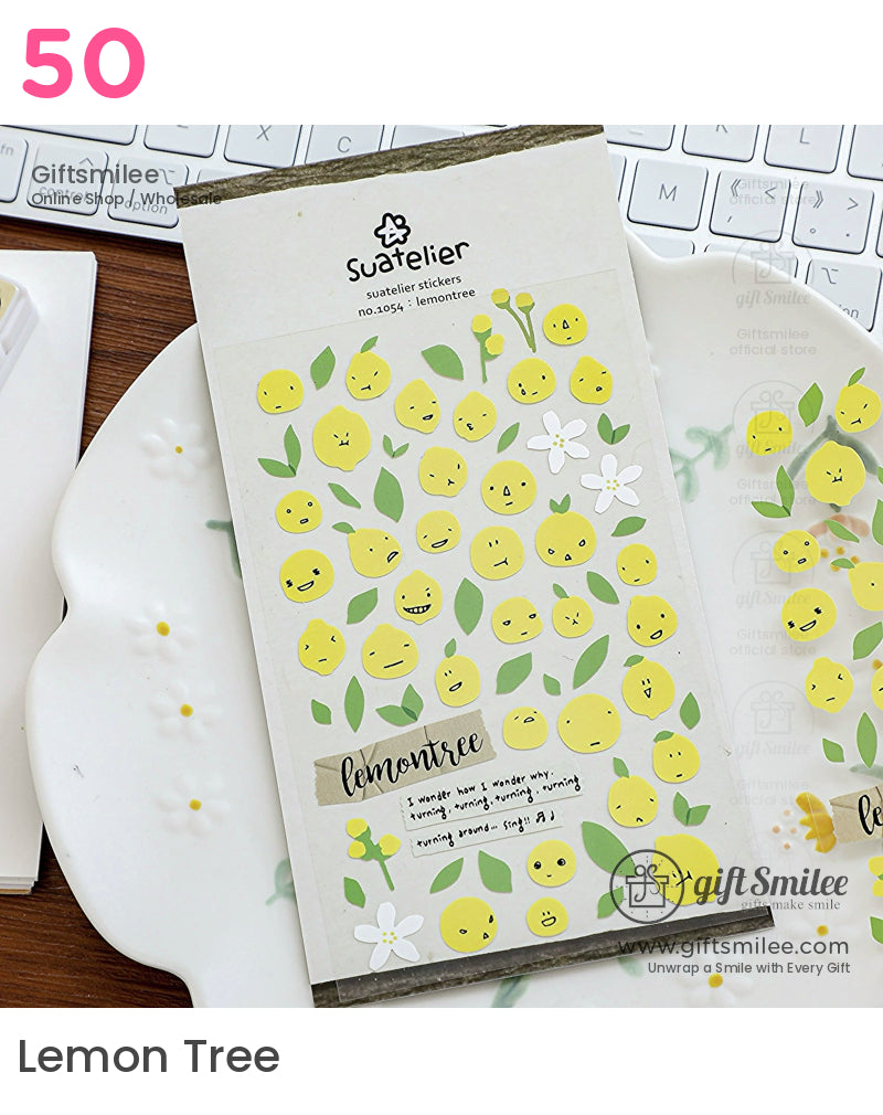 Epoxy Puffy Glossy 3D Sticker Sheet | KS-SA-4281