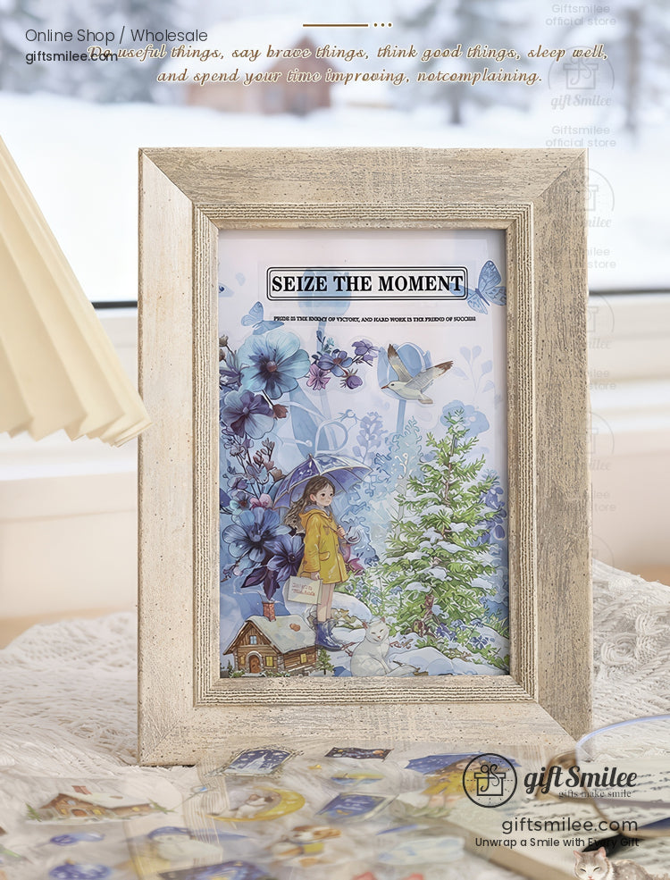 6 Theme Packs Waterproof Ink Decorative Planner Stickers | KS-SA-4313