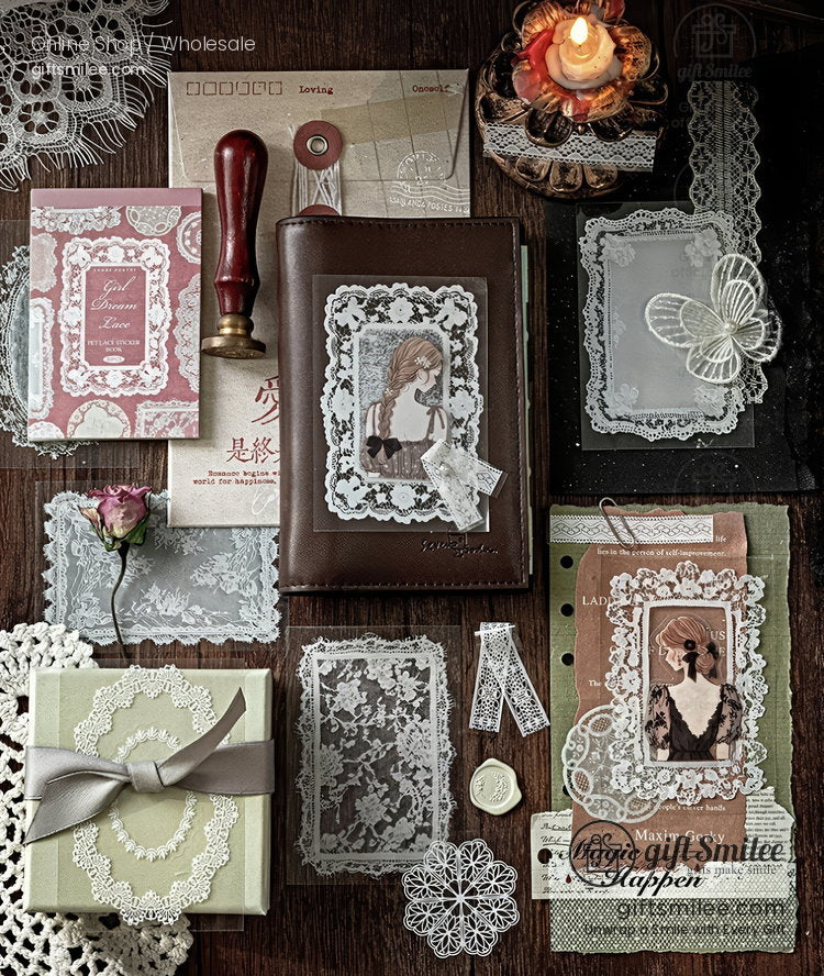 Lace Museum Sticker Book | KS-SA-4389