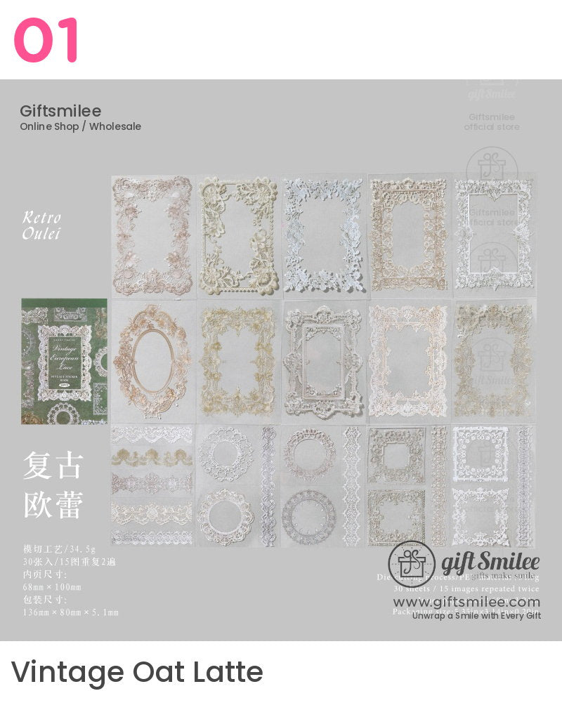 Lace Museum Sticker Book | KS-SA-4389