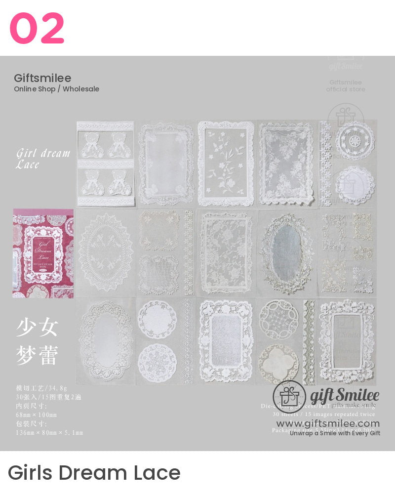 Lace Museum Sticker Book | KS-SA-4389