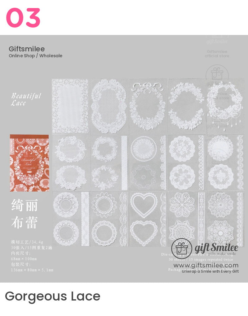 Lace Museum Sticker Book | KS-SA-4389