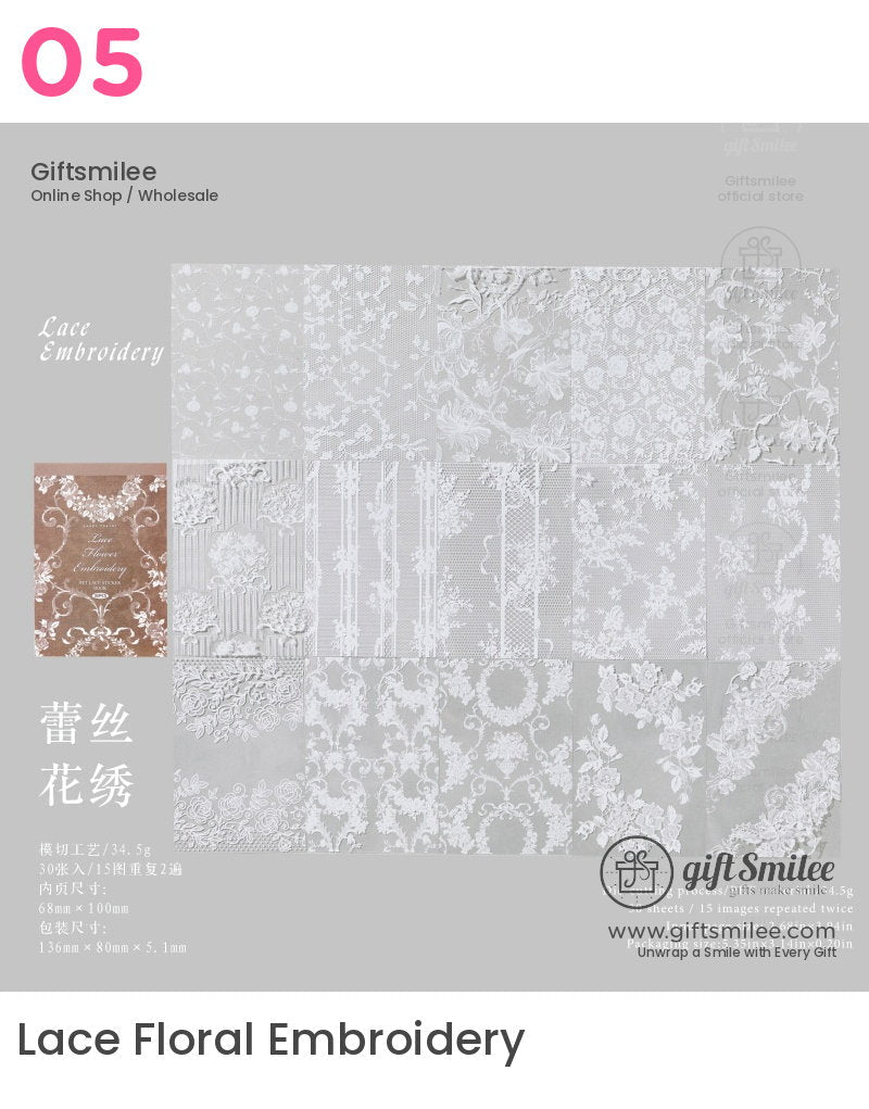 Lace Museum Sticker Book | KS-SA-4389