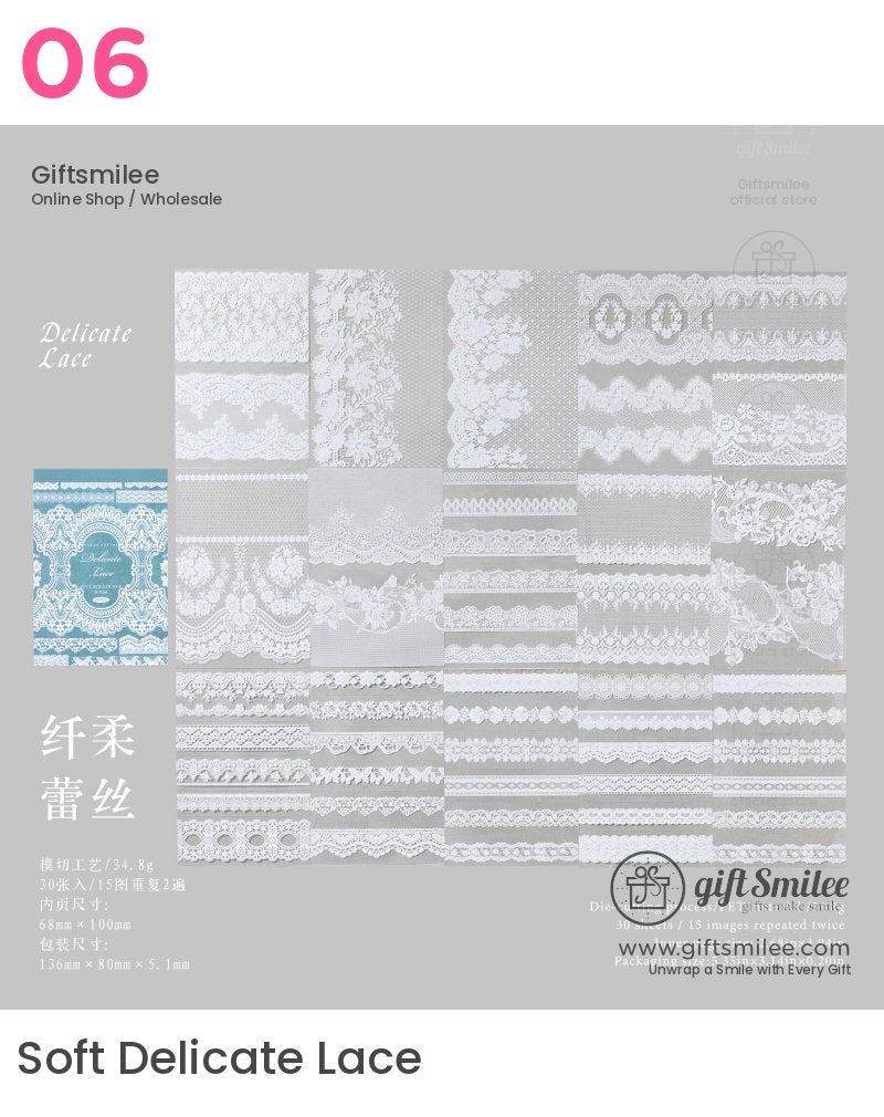 Lace Museum Sticker Book | KS-SA-4389