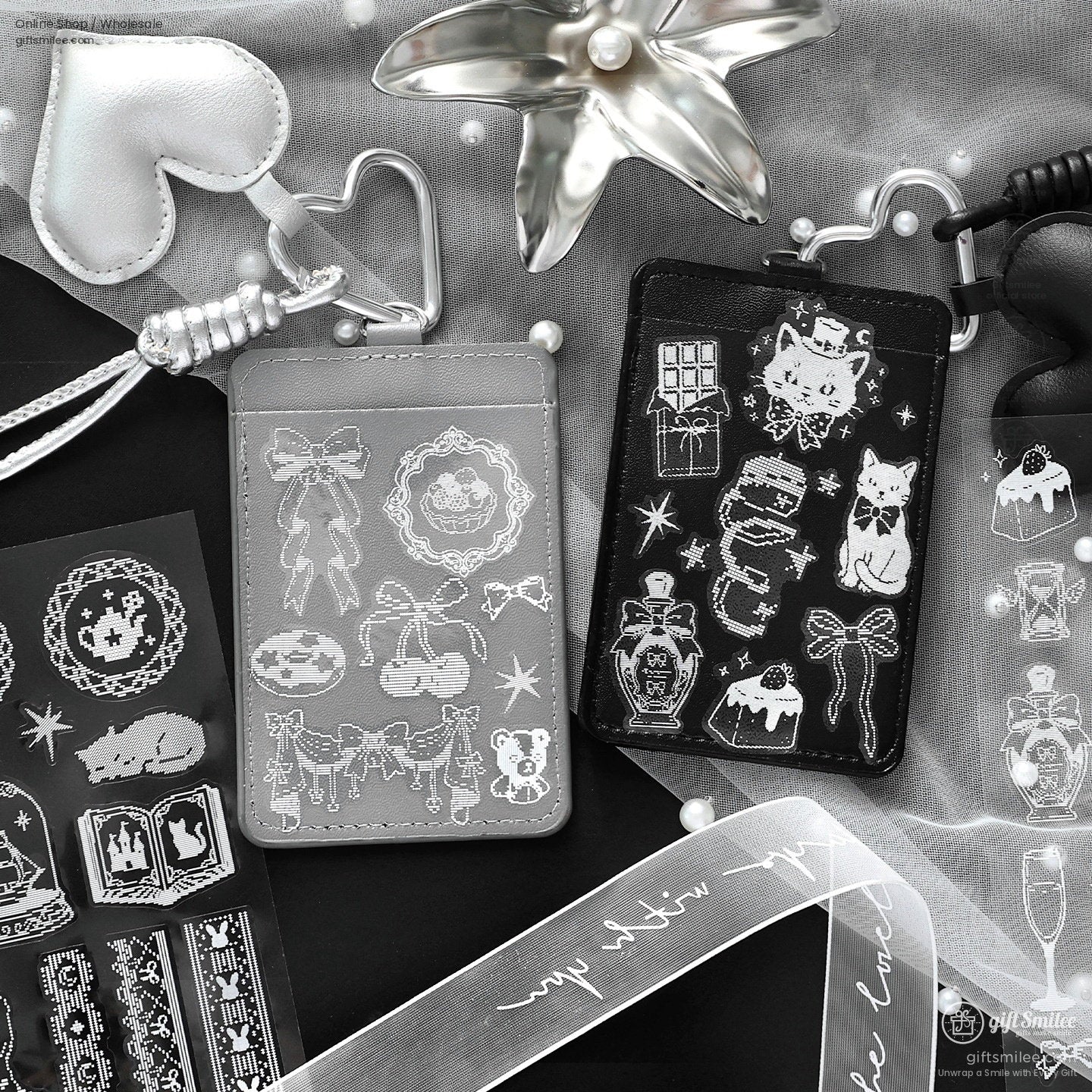 Pre-Cut Transparent Pet Fairy Tale Motifs Decorative Stickers | KS-SA-4427