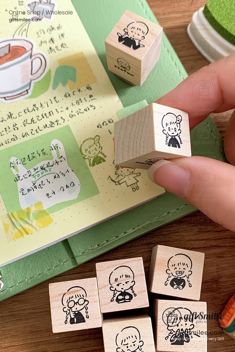 Expressions Wooden Rubber Stamps | KS-WS-344