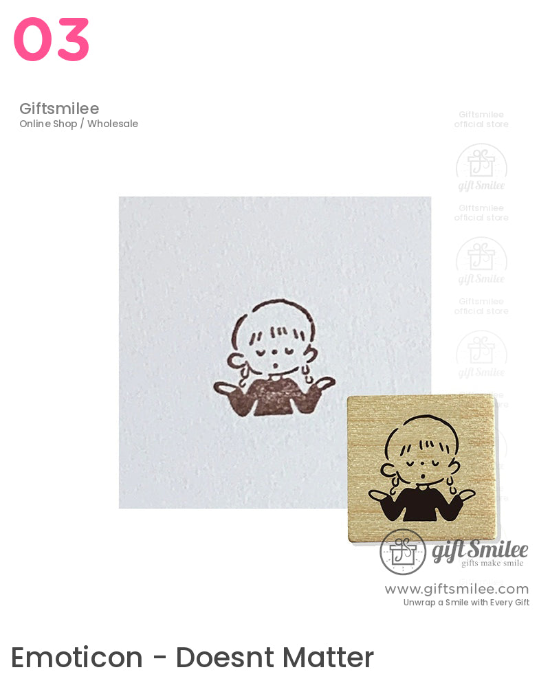 Expressions Wooden Rubber Stamps | KS-WS-344