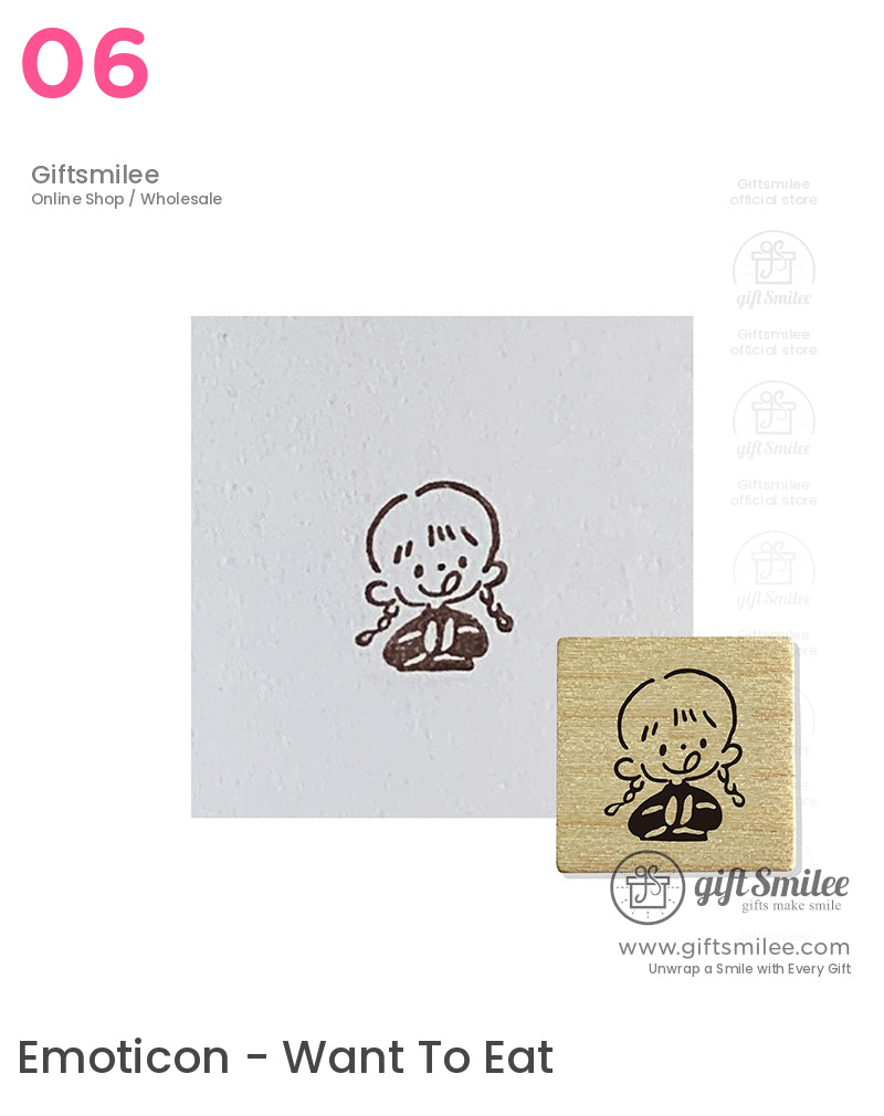 Expressions Wooden Rubber Stamps | KS-WS-344