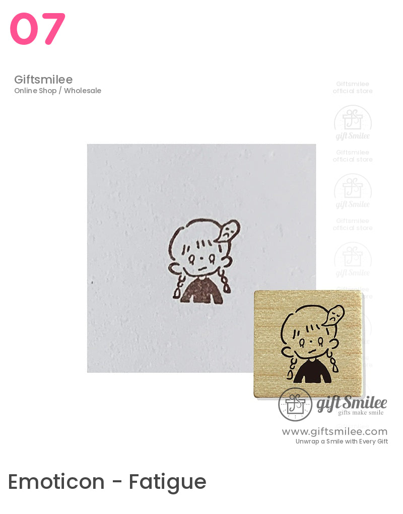 Expressions Wooden Rubber Stamps | KS-WS-344
