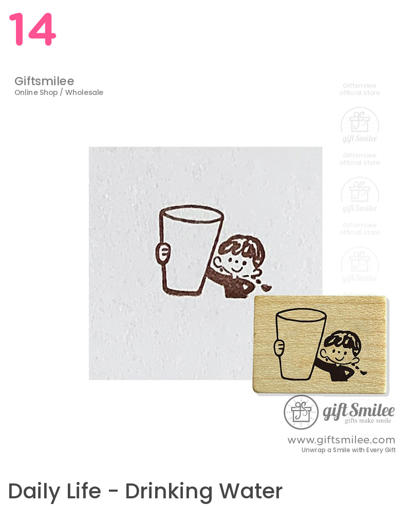 Expressions Wooden Rubber Stamps | KS-WS-344