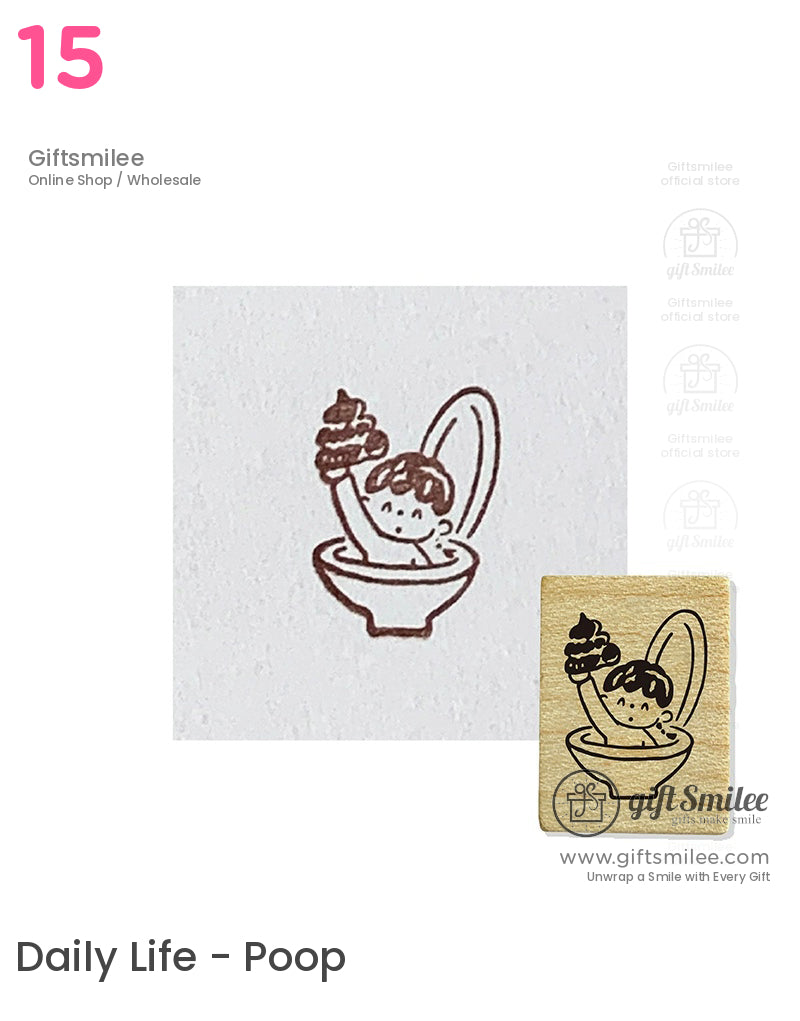 Expressions Wooden Rubber Stamps | KS-WS-344