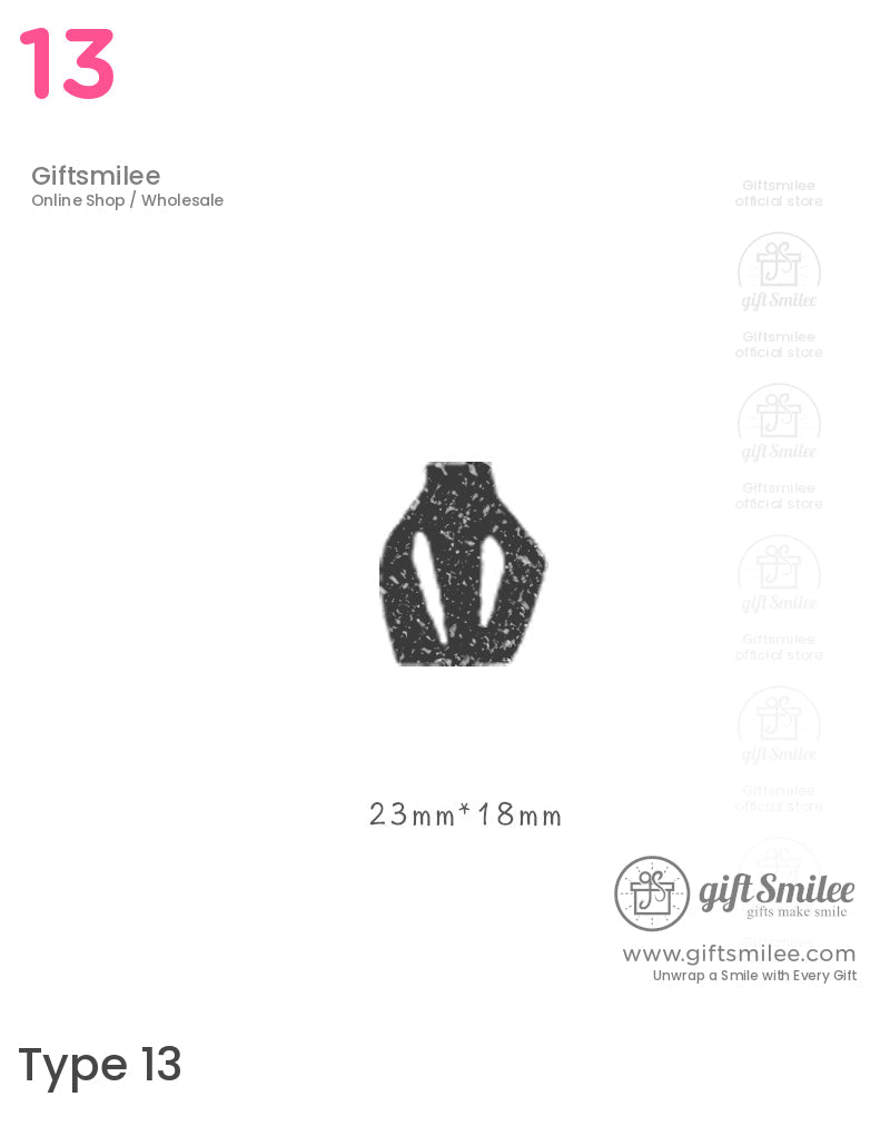 Retro Vase Pattern Rubber Stamp Set | KS-WS-345