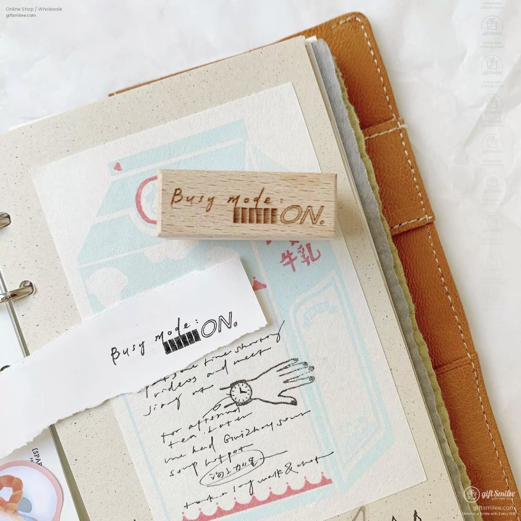 Beautiful Disorder Rubber Stamp Set | KS-WS-348