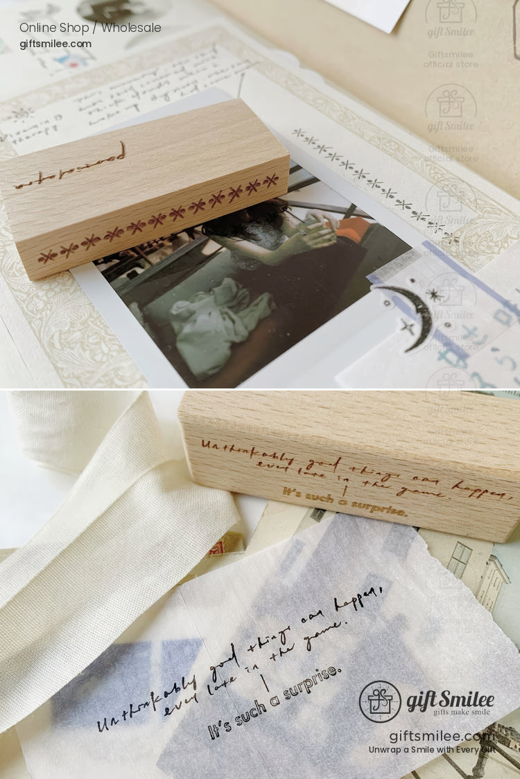 Beautiful Disorder Rubber Stamp Set | KS-WS-348