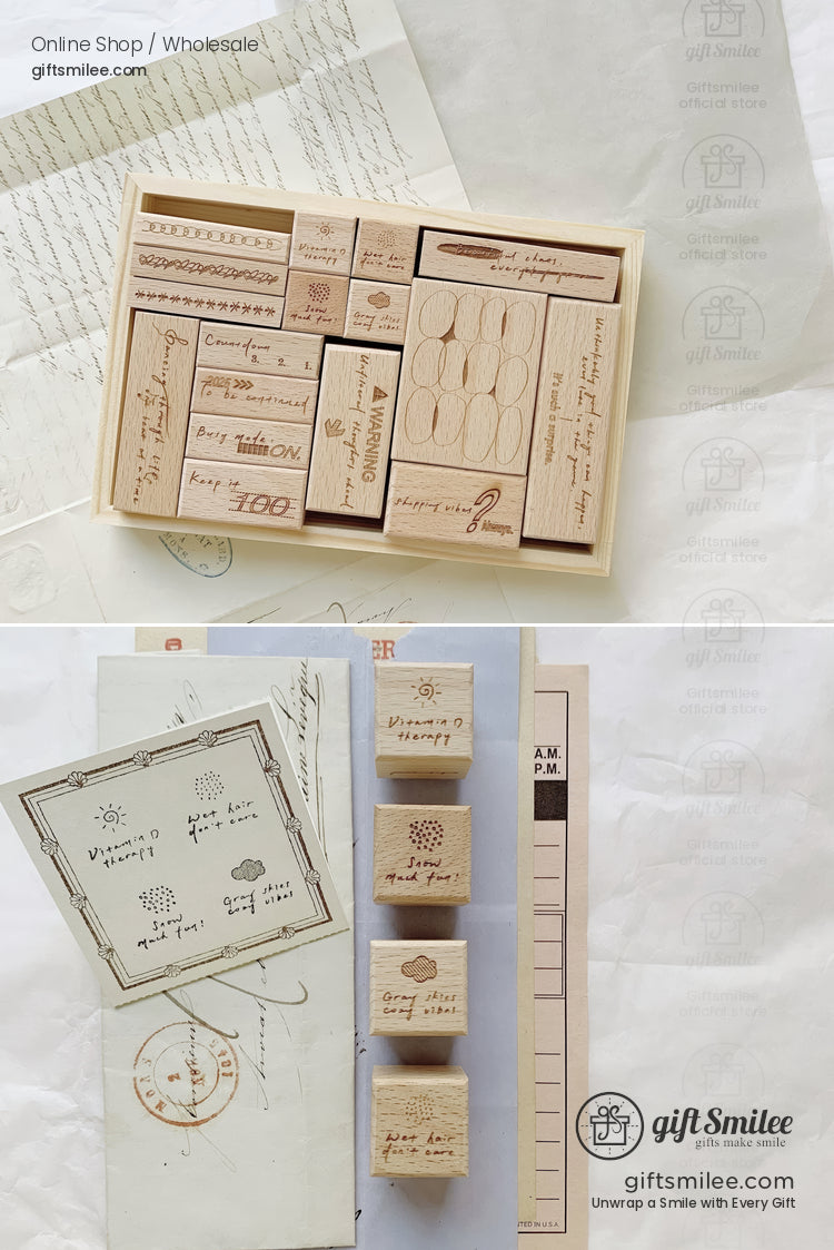 Beautiful Disorder Rubber Stamp Set | KS-WS-348