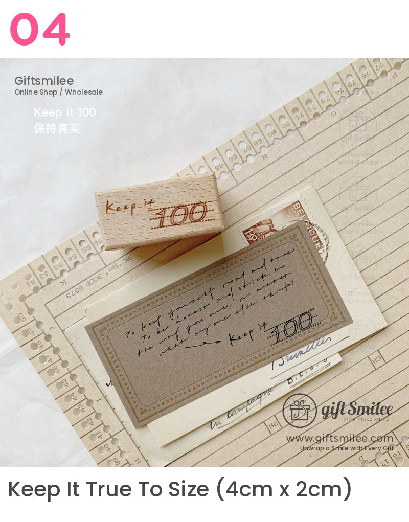 Beautiful Disorder Rubber Stamp Set | KS-WS-348