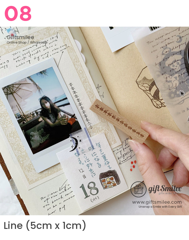 Beautiful Disorder Rubber Stamp Set | KS-WS-348