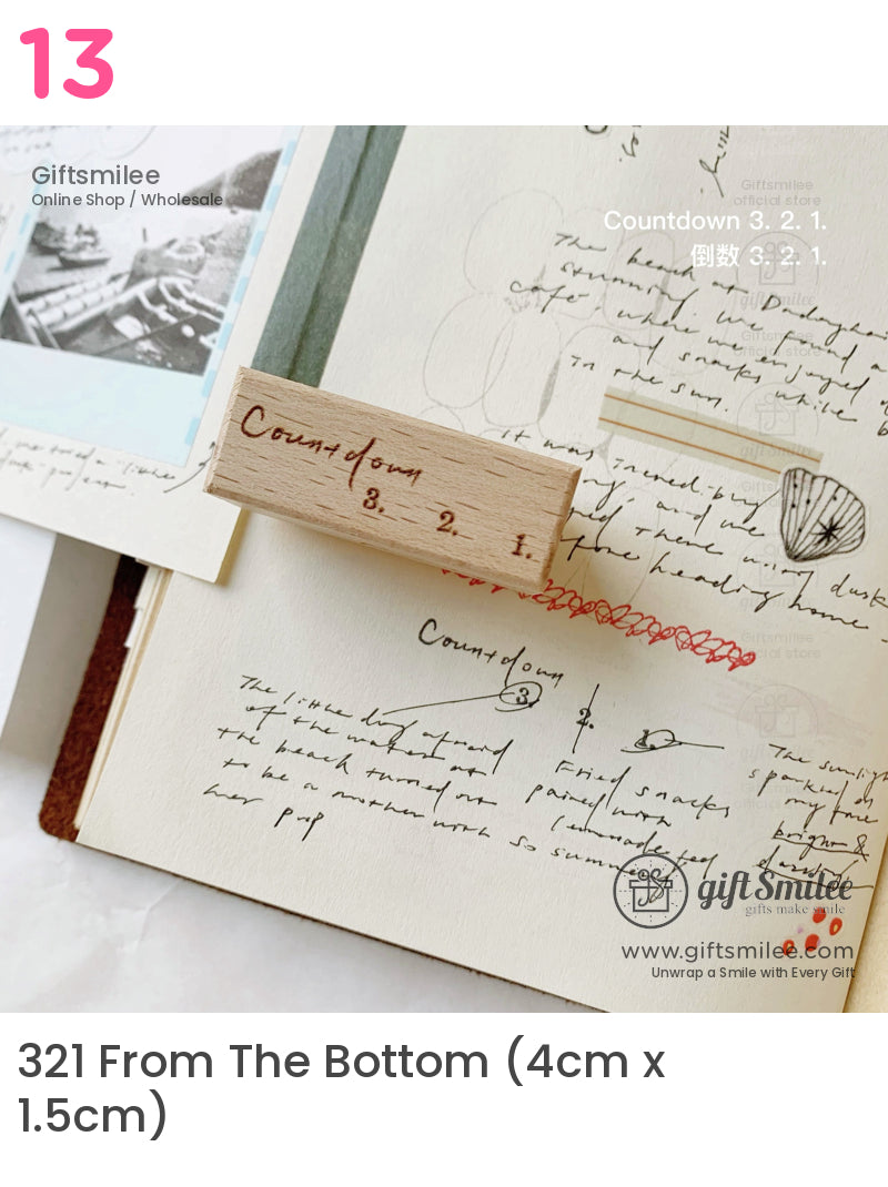 Beautiful Disorder Rubber Stamp Set | KS-WS-348