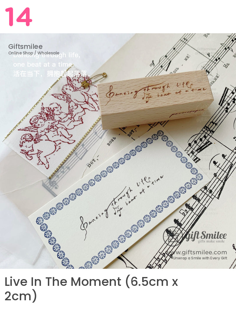 Beautiful Disorder Rubber Stamp Set | KS-WS-348