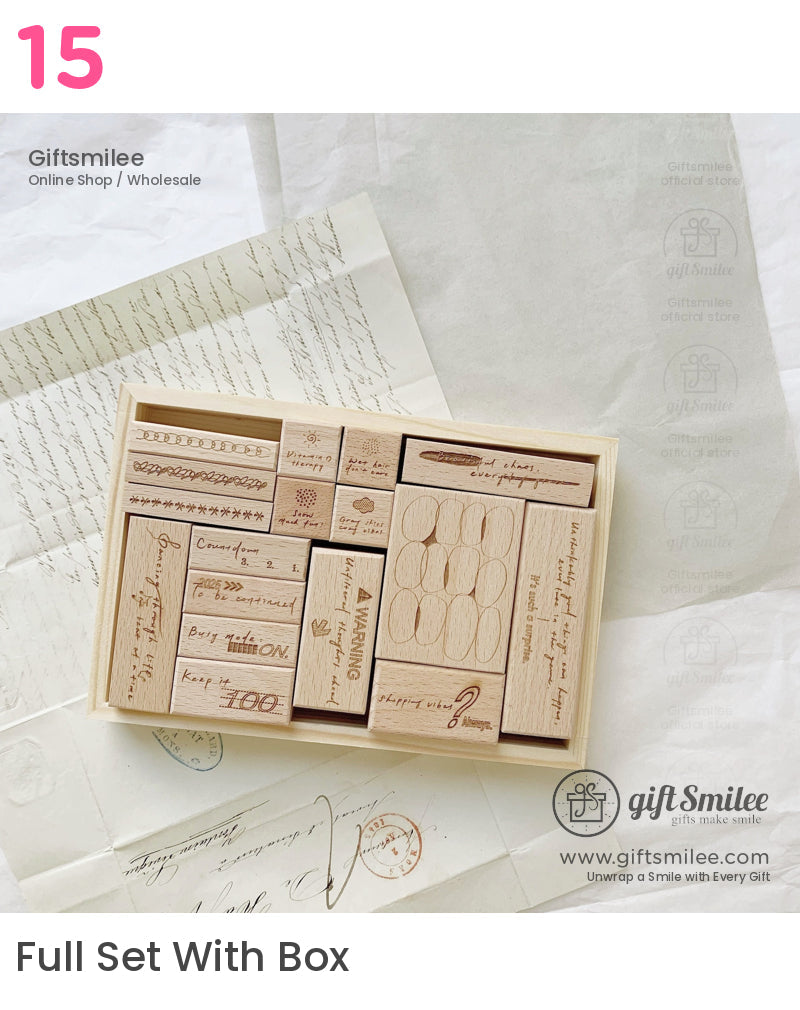 Beautiful Disorder Rubber Stamp Set | KS-WS-348