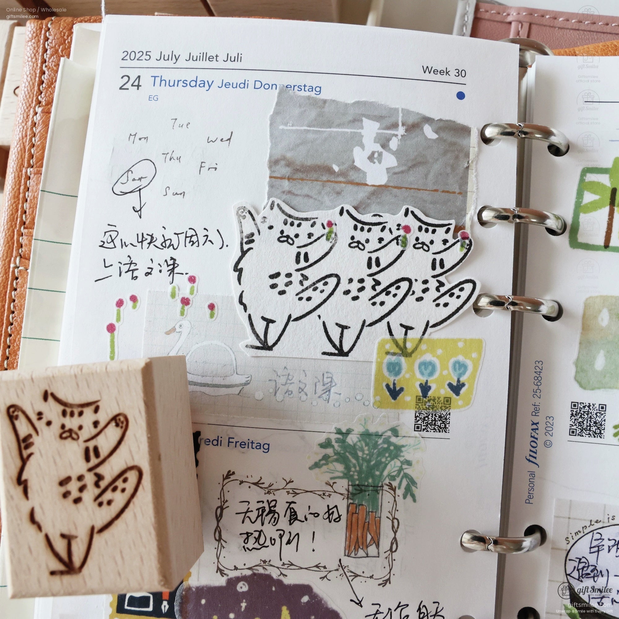 Happy And Grumpy Kitten Rubber Stamps | KS-WS-350